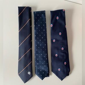 Set of 3 Vintage Ties (Australia, Holland, UK).